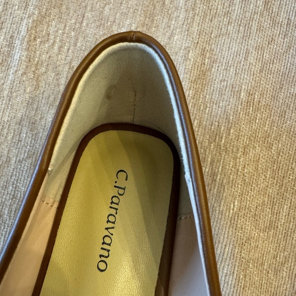 C. Paravano Bow Ballerina Flats, sz 40 - Picture 10 of 13